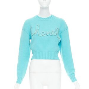 Pre Loved chanel Women blue | blue Sweaters